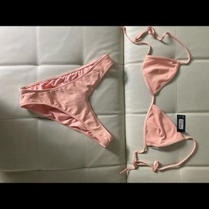Light pink brand new GARAGE bikini